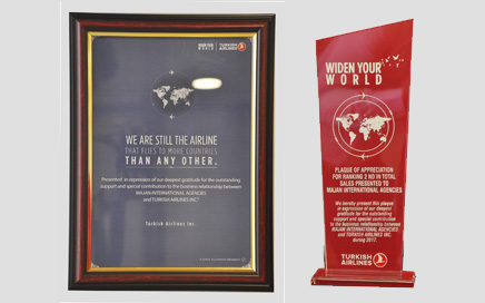 Outstanding Performance Award 2017 by Turkish Airlines