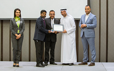 Outstanding Performance Award 2017 by Salam Air