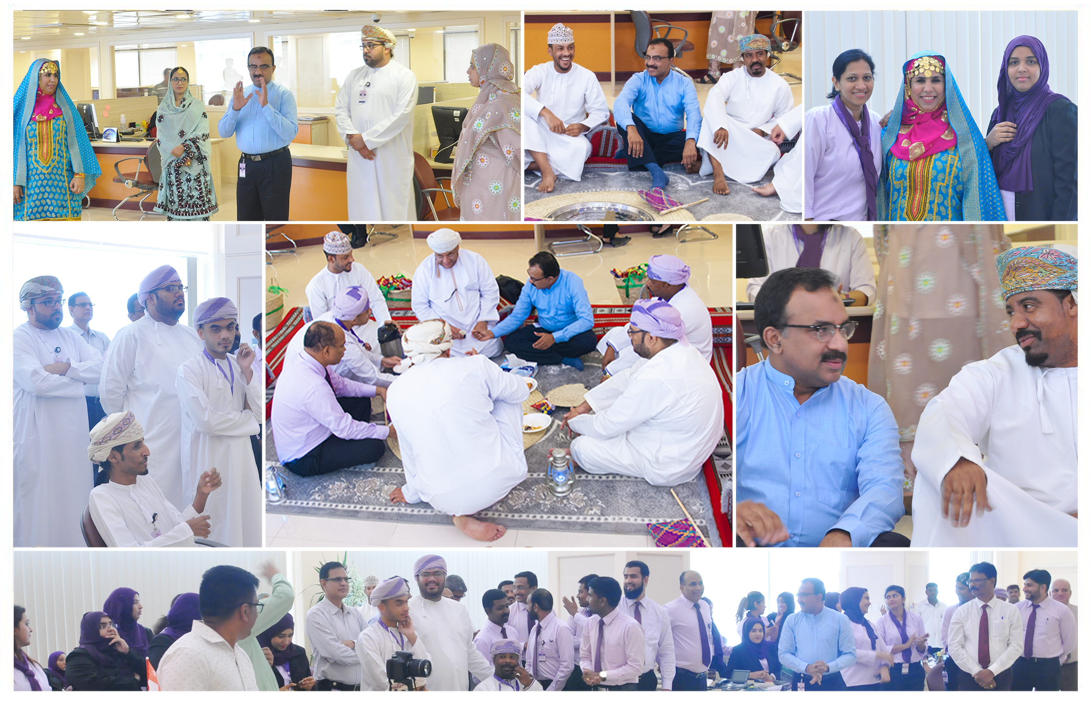 Team majan celebrated the 48th Oman Renaissance Day